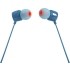 JBL T110 Intraurale Auricolare Blu