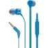 JBL T110 Intraurale Auricolare Blu