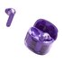 JBL Tune Flex Ghost Edition Auricolare True Wireless Stereo (TWS) In-ear Musica e Chiamate Bluetooth Viola, Translucent