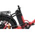 Jeep E-BIKES Phoenix Nero, Rosso Alluminio Taglia unica 50,8 cm (20