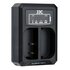 JJC DCH-BLF19E carica batterie Batteria per fotocamera digitale USB