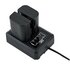 JJC DCH-BLF19E carica batterie Batteria per fotocamera digitale USB