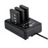 JJC DCH-NPBX1T carica batterie Batteria per fotocamera digitale USB