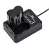 JJC DCH-NPW235 carica batterie Batteria per fotocamera digitale USB