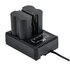 JJC DCH-NPW235 carica batterie Batteria per fotocamera digitale USB