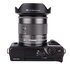 JJC LH-60E paraluce 5,5 cm Rotondo Nero