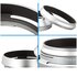 JJC LH-JX100 SILVER paraluce 4,9 cm Rotondo Argento
