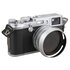 JJC LH-JX100 SILVER paraluce 4,9 cm Rotondo Argento
