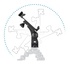 Joby GripTight PRO 2 testa per treppiede Nero 1/4