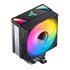 Jonsbo CR-1000 V2 PRO ARGB Black sistema di raffreddamento per computer Processore Raffreddatore d'aria 12 cm Nero 1 pz
