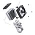 Jonsbo CR-1400 EVO Processore Raffreddatore d'aria 9,2 cm Nero 1 pz