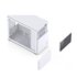 Jonsbo D31 Screen MATX Tempered Glass - weiß