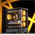 Jonsbo D400 Case per PC, Mid Tower, ATX, Vetro temperato - Nero