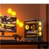 Jonsbo D400 Case per PC, Mid Tower, ATX, Vetro temperato - Nero