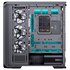 Jonsbo D400 Case per PC, Mid Tower, ATX, Vetro temperato - Nero