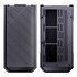 Jonsbo D400 Case per PC, Mid Tower, ATX, Vetro temperato - Nero