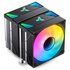 Jonsbo Dissipatore CPU CR-3000 dual tower, ARGB - 2x 120 mm, nero