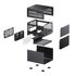 Jonsbo N3 computer case Mini Tower Nero