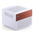 Jonsbo N4 WHITE computer case Micro Tower Bianco