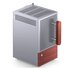 Jonsbo T6 Midi Tower Legno, Argento