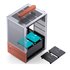Jonsbo T6 Midi Tower Legno, Argento