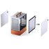 Jonsbo T7 Midi Tower Legno, Argento