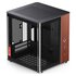 Jonsbo TK-0 Case per PC, Mini-Tower, Mini-ITX, Vetro temperato, Legno - Nero