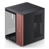 Jonsbo TK-0 Case per PC, Mini-Tower, Mini-ITX, Vetro temperato, Legno - Nero
