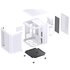 Jonsbo TK-1 2.0 vetro temperato - bianco