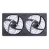 Jonsbo Ventole ZB-240, lama inversa, PWM, ARGB - 240 mm, nera