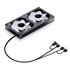 Jonsbo Ventole ZB-240, lama inversa, PWM, ARGB - 240 mm, nera