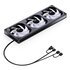 Jonsbo Ventole ZB-360, PWM, ARGB - 360 mm, nera