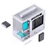Jonsplus Jonsbo Z20 White Mini Tower Bianco