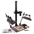 Kaiser Fototechnik Stativo Repro RSX con supporto camera RTX colonna 1.20m cremagliera e base 60x50cm