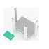 KEENETIC Explorer 4G Modem router 4G Wi-Fi 5 mesh AC1200 con smart switch a 4 porte