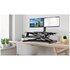 KENSINGTON Braccio salvaspazio per monitor doppio SmartFit®