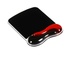 KENSINGTON Duo Gel Tappetino per mouse rosso/fumo