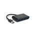 KENSINGTON Hub a 4 porte USB 3.0 UH4000 - Nero