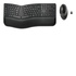 KENSINGTON Pro Fit Ergo RF Wireless + Bluetooth QWERTY Inglese UK Nero