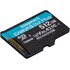Kingston 512GB MICROSDXC CANVASGOPLUS G4 200MB/S A2 U3 V30