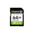 Kingston 64GB SDXC Canvas Select Plus Gen3 100MB/s C10 UHS-I U1 V10