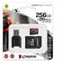 Kingston Canvas React Plus 256 GB MicroSD Classe 10 UHS-II