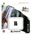 Kingston Canvas Select Plus 64 GB MicroSDXC Classe 10 UHS-I