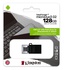 Kingston DTDUO3G2/128GB microDuo3 G2 USB 128 GB USB Type-A / Micro-USB 3.2 Gen 1 Nero