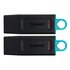 Kingston Exodia USB 64 GB USB A 3.2 Gen 1 (3.1 Gen 1) Nero - Confezione da 2 unità