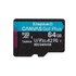 Kingston microSDXC Canvas Go Plus Gen4 200MB/s A2 U3 V3 64 GB + adattatore