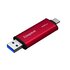 Kingston Technology 512GB Dual USB-A/C Portable SSD, Up to 1050MB/s USB 3.2 Gen 2