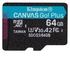 Kingston Technology Canvas Go! Plus 64 GB MicroSD Classe 10 UHS-I