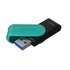 Kingston Technology DataTraveler 128GB Portable USB 3.2 Gen 1 Exodia S (Nero/Turchese)