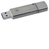 Kingston Technology DataTraveler Locker+ G3 USB 128 GB USB A 3.2 Gen 1 Argento